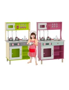 Cocina De Juguete Multifunción + Accesorios 90x60x30Cm TopBright