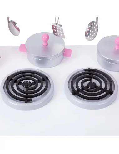 Cocina De Juguete Multifunción + Accesorios 90x60x30Cm TopBright