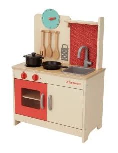 Cocina De Juguete Multifunción + Accesorios 90x60x30Cm TopBright 2