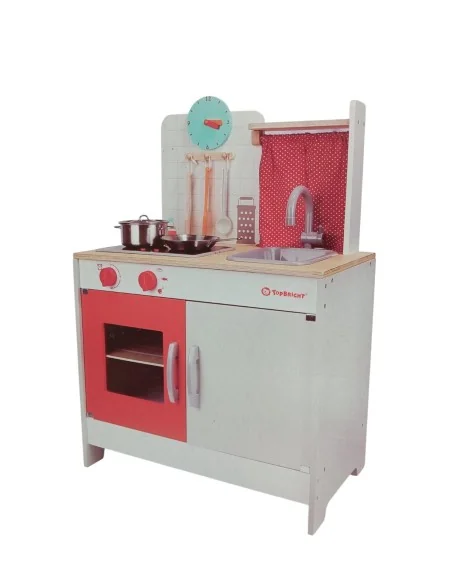 Cocina De Juguete Multifunción + Accesorios 90x60x30Cm TopBright