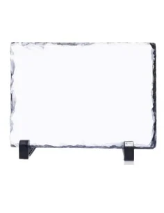 Roca Cuadrado Mate Sublimable 15x29cm con Cajita y Soportes