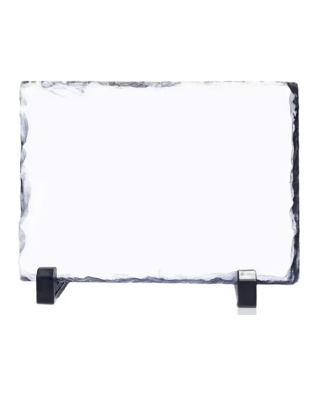 Roca Cuadrado Mate Sublimable 15x29cm con Cajita y Soportes