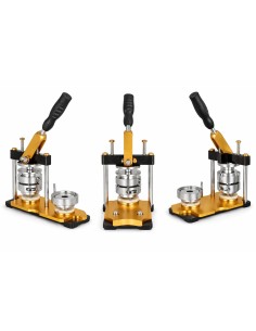 Maquina de Chapitas + Matriz de 58 mm Dorada 2