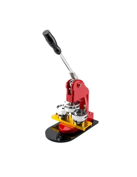 Maquina de Chapitas + Matriz de 58 mm Roja