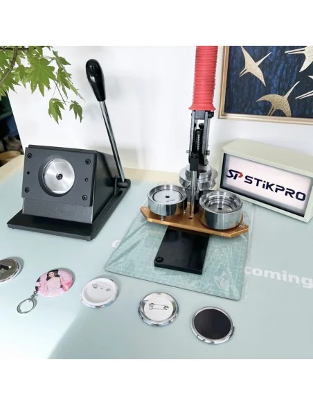 Cortador Metálico Circular para Chapitas 58mm