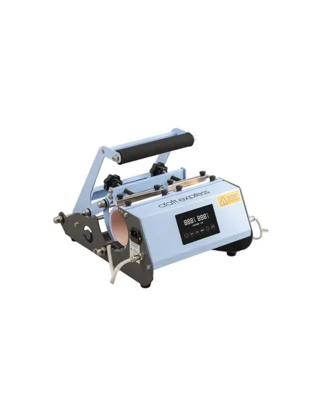 Maquina Estampadora De Tazones Dos Estaciones Express 2 en 1 11oz Azul