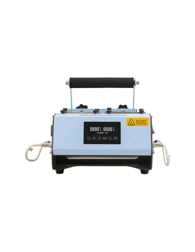 Maquina Estampadora De Tazones Dos Estaciones Express 2 en 1 11oz Azul