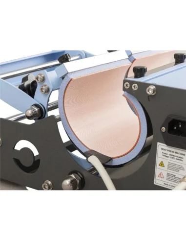 Maquina Estampadora De Tazones Dos Estaciones Express 2 en 1 11oz Azul