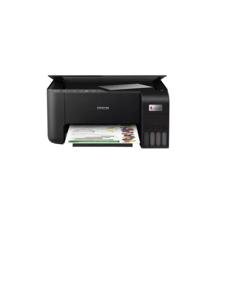 Impresora A Color Multifunción Epson Ecotank L3250 Con Wifi Negra 100v/240v