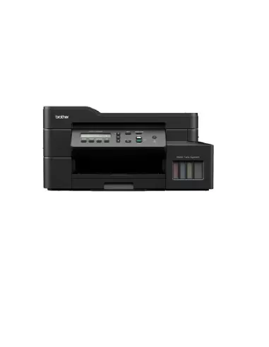 Impresora A Color Multifunción Brother Inkbenefit Tank Dcp-t720dw Con Wifi Negra 220v - 240v