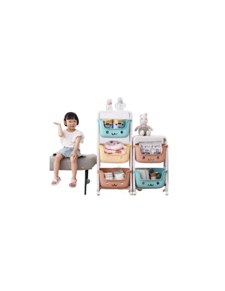 Estante Infantil Organizador Con Soporte 3 Niveles / Todokcl
