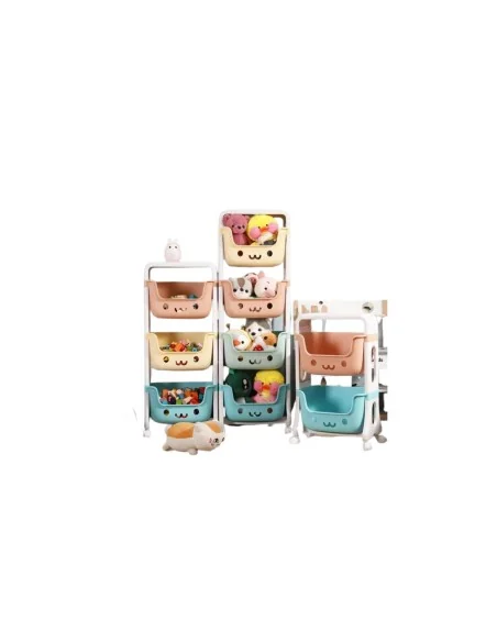 Estante Infantil Organizador Con Soporte 3 Niveles / Todokcl