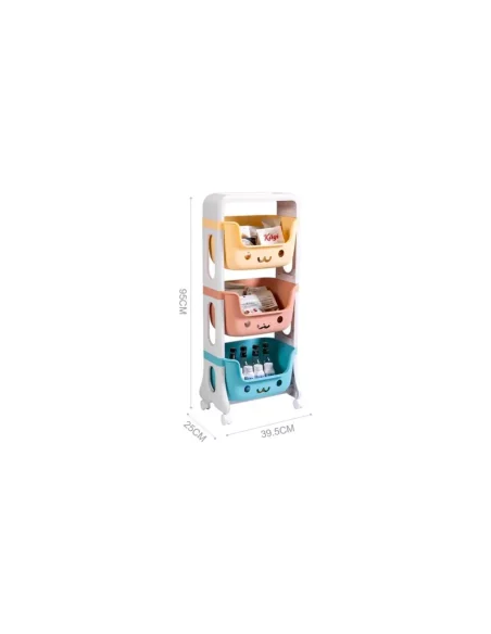 Estante Infantil Organizador Con Soporte 3 Niveles / Todokcl