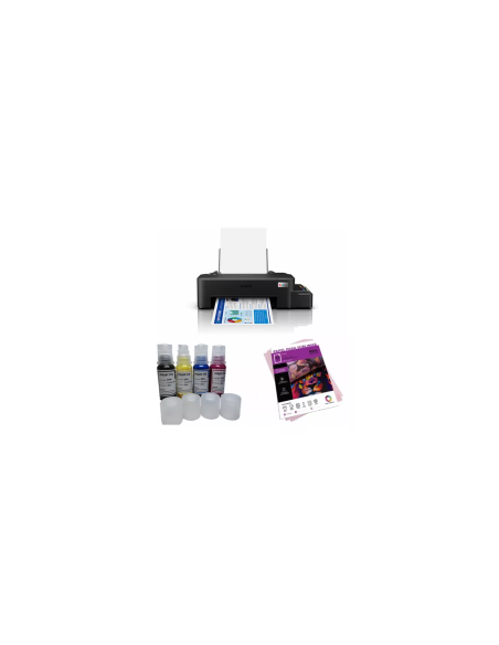 Impresora Epson L121 + Hojas De Sublimación+tintas