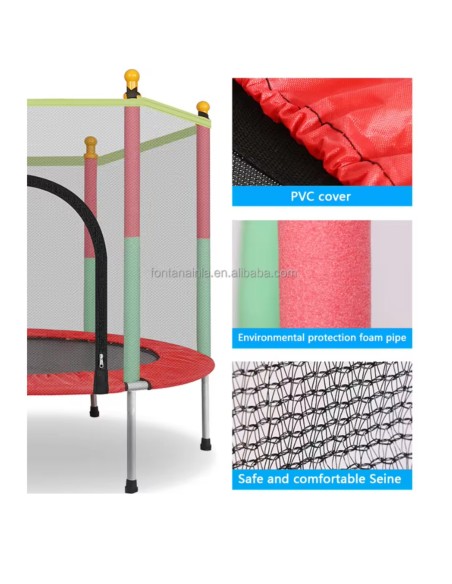 Mini Cama Trampolín Elástica Pequeña Para Niños / Todokcl