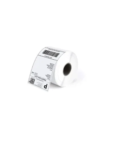 Rollo Etiqueta Auto-adhesiva Térmica Blanca 60x40 Mm X 800un
