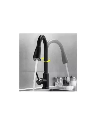 Llave Monomando Negra A10978