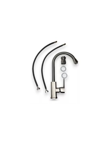 Llave Grifería Monomando Lavaplatos Acero Inoxidable A10988