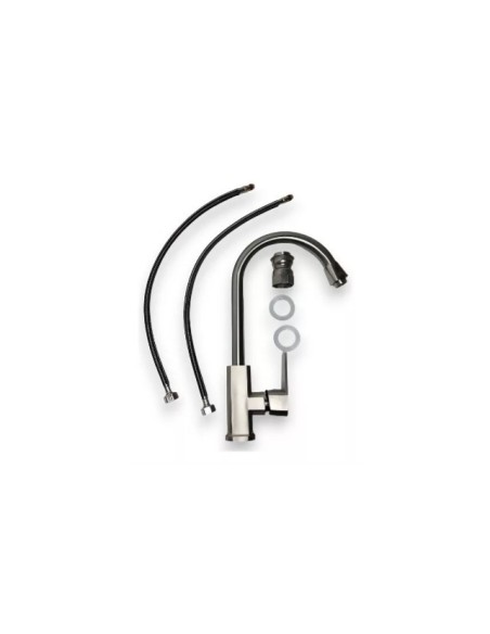 Llave Grifería Monomando Lavaplatos Acero Inoxidable A10988