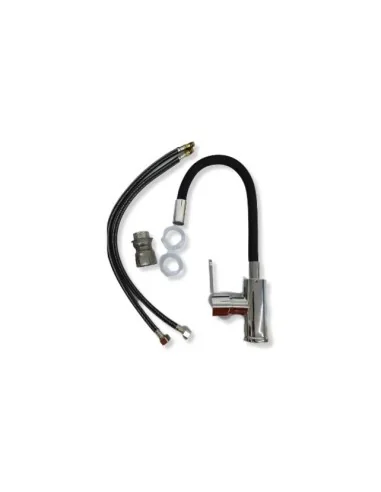 Llave Grifería Monomando Lavaplatos Flexible Cuello Cisne A10984