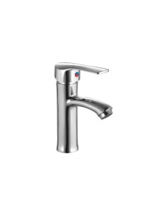 Llave Lavamanos Monomando Grifería Baño Con Flexibles Cromad A10989