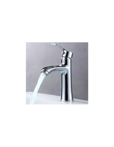 Llave Lavamanos Monomando Grifería Baño Con Flexibles Cromad A10989