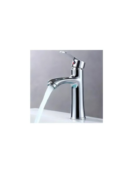 Llave Lavamanos Monomando Grifería Baño Con Flexibles Cromad A10989