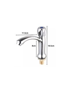 Llave Griferia Lavamanos Monomando Sencilla Cromada Eco A10997 2