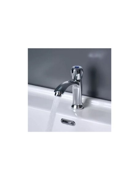 Llave Griferia Lavamanos Monomando Sencilla Cromada Eco A10997