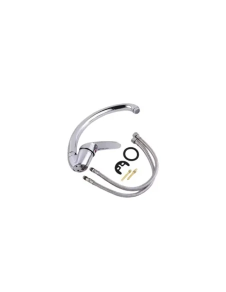 Llave Monomando Lavaplatos Moderna Giratoria Grifería Cocina A10995