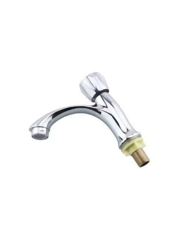 Llave Griferia Lavamanos Monomando Sencilla Cromada Eco A10997