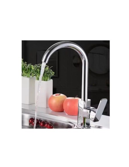 Llave Grifería Monomando Lavaplatos Acero Inoxidable A10988