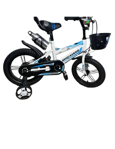 Bicicleta Infantil con Ruedas de Entrenamiento Aro 16" / Todokcl