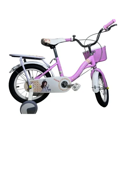 Bicicleta Infantil con Ruedas de Entrenamiento Aro 14" / Todokcl