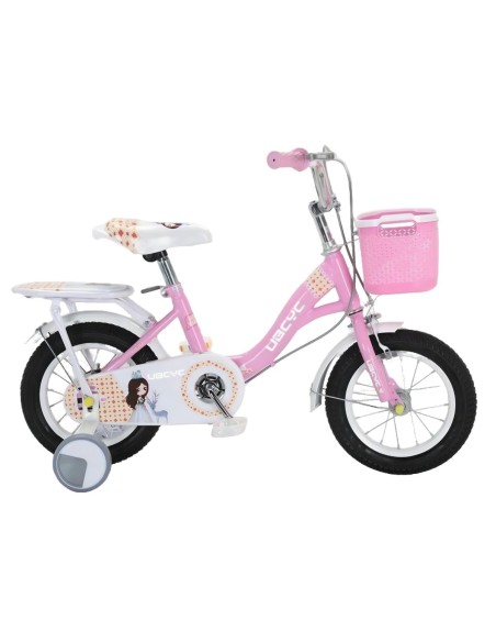 Bicicleta Infantil con Ruedas de Entrenamiento Aro 16" / Todokcl