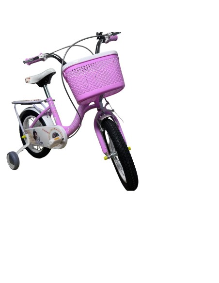 Bicicleta Infantil con Ruedas de Entrenamiento Aro 16" / Todokcl