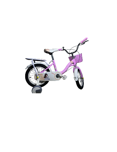 Bicicleta Infantil con Ruedas de Entrenamiento Aro 16" / Todokcl