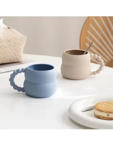 Taza Burbuja Azul 250ML T-00030