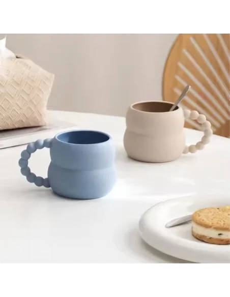 Taza Burbuja Azul 250ML T-00030